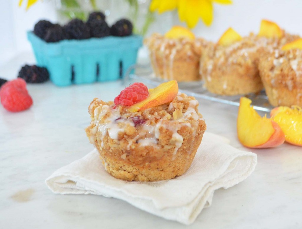 peach crumb muffin vegan phoebes pure food