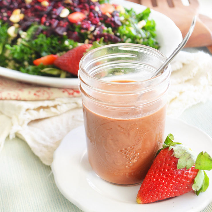 strawberry balsamic dressing phoebes pure food